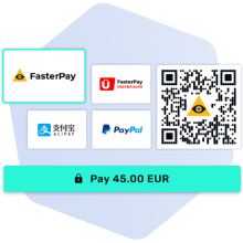 Global payment widget